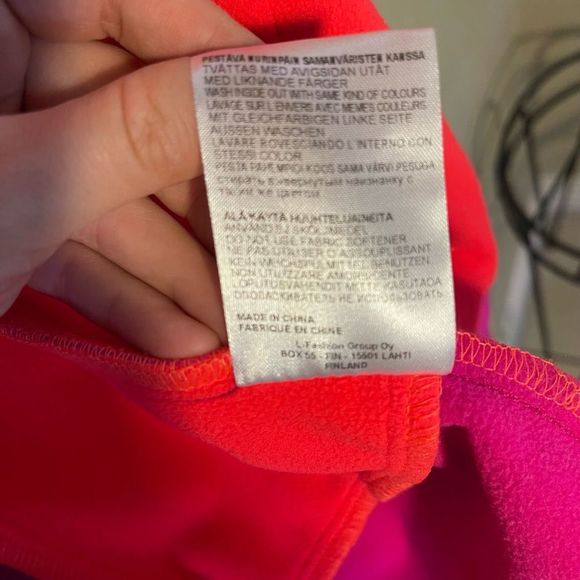 Rukka Ski Snowboard Base Layer Jacket Pink Size M - Picture 10 of 11